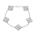 VAN CLEEF & ARPELS ヴァンクリーフ&アーペル ヴィンテージ アルハンブラ 5モチーフ VCARP9XE00 レディース K18ホワイトゴールド...