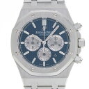 【〜7/26 最大5万円クーポン】オーデマピゲ ロイヤルオーク クロノグラフ 26331ST.OO.1200ST.01 ブルー/シルバー メンズ 腕時計 自動巻...