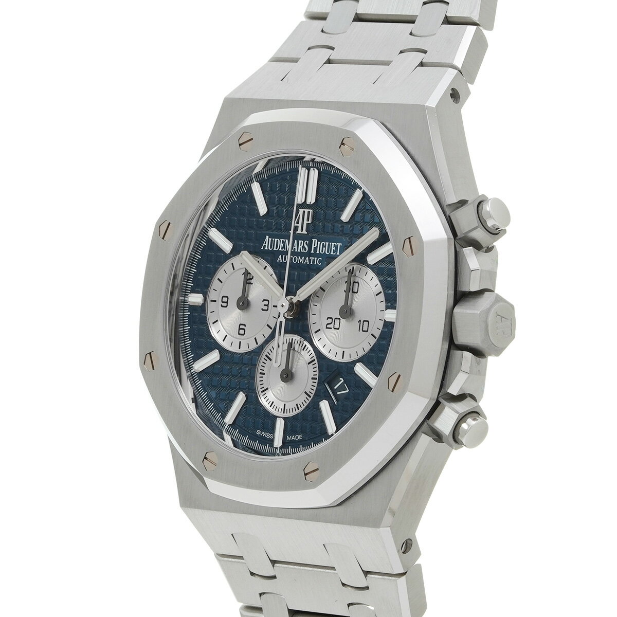 オーデマピゲ ロイヤルオーク クロノグラフ 26331ST.OO.1200ST.01 ブルー/シルバー メンズ 腕時計 自動巻き 中古 銀蔵