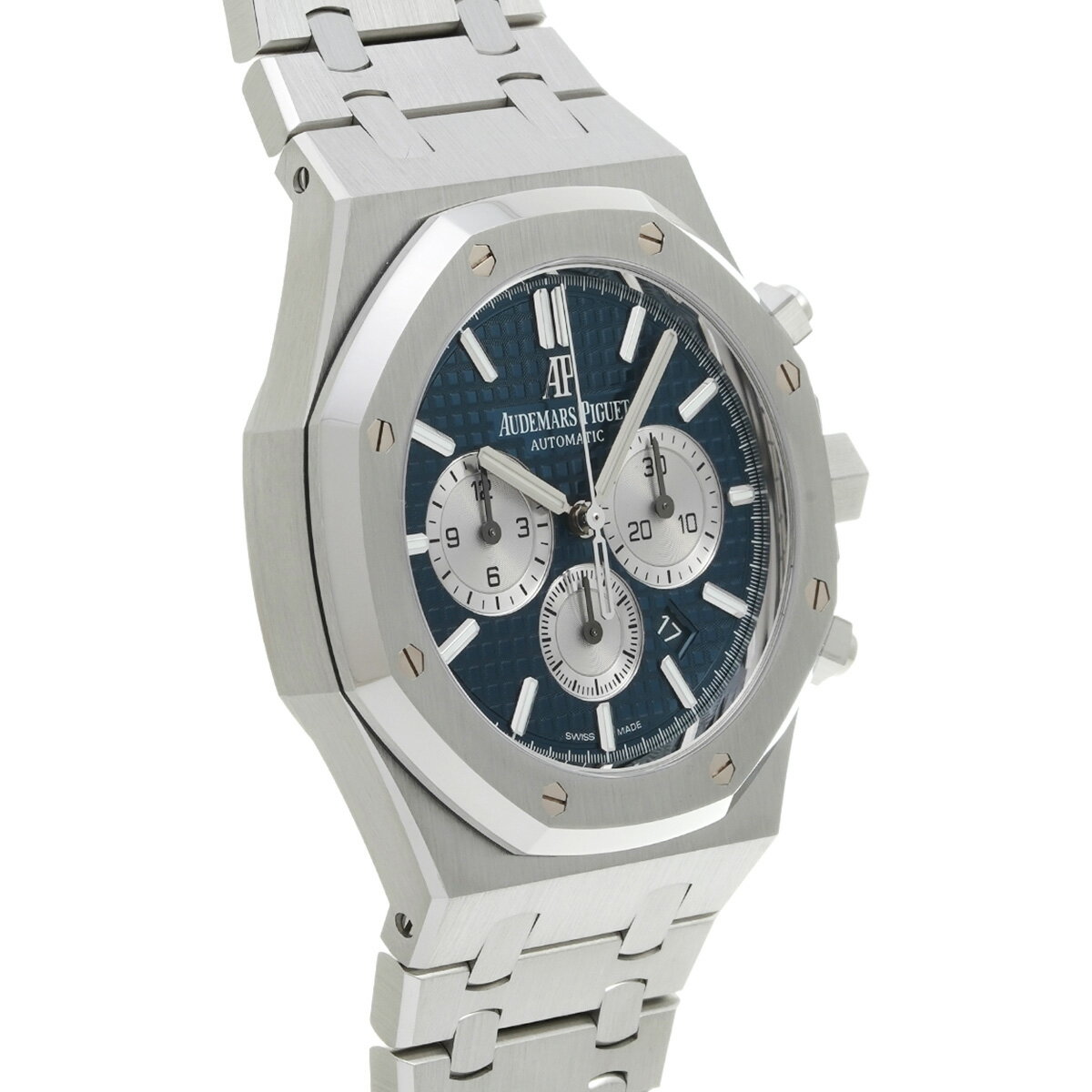 オーデマピゲ ロイヤルオーク クロノグラフ 26331ST.OO.1200ST.01 ブルー/シルバー メンズ 腕時計 自動巻き 中古 銀蔵
