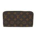 LOUIS VUITTON ルイヴィトン モノグラム ジッピーウォレット コクリコ M41896 ユニセックス モノグラムキャンバス 長財布 Aランク 中古 銀蔵