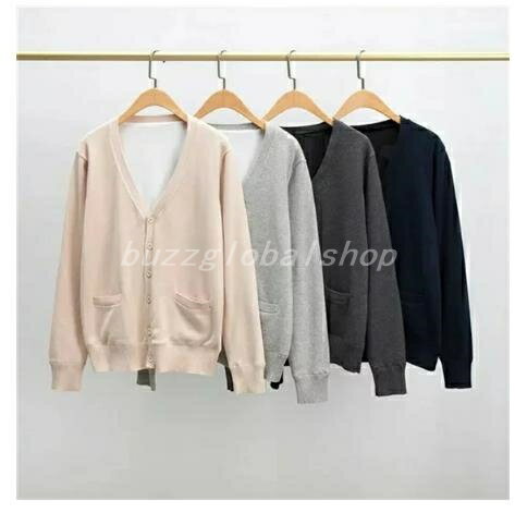 スクール カーディガン ニット 女子 高校生 中学生 スクールニット コットン カーディガン 学生 制服　秋冬 保温 通学 お出かけ あったか 裏起毛 大きいサイズあり ベージュ ネイビー グレー S M L XL XXL 送料無料