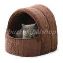 ドーム型 ペットベッド 犬 猫 ベッド クッション 秋 冬 おしゃれ ハウス もこもこ 寒さ対策 ペット ふわふわ 暖かい 犬用ベッド ネコベッド ドームベッド...