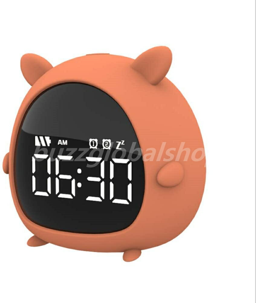 クロック 目覚まし時計 子供 大音量 アラーム 置き時計 デジタル カレンダー タイマー スヌーズ機能付き