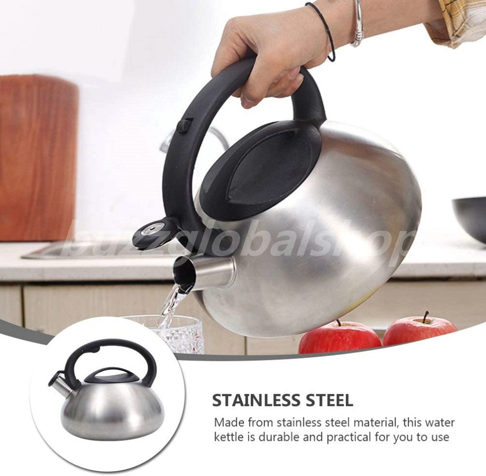 笛吹きケトルやかん3Lステンレス広...