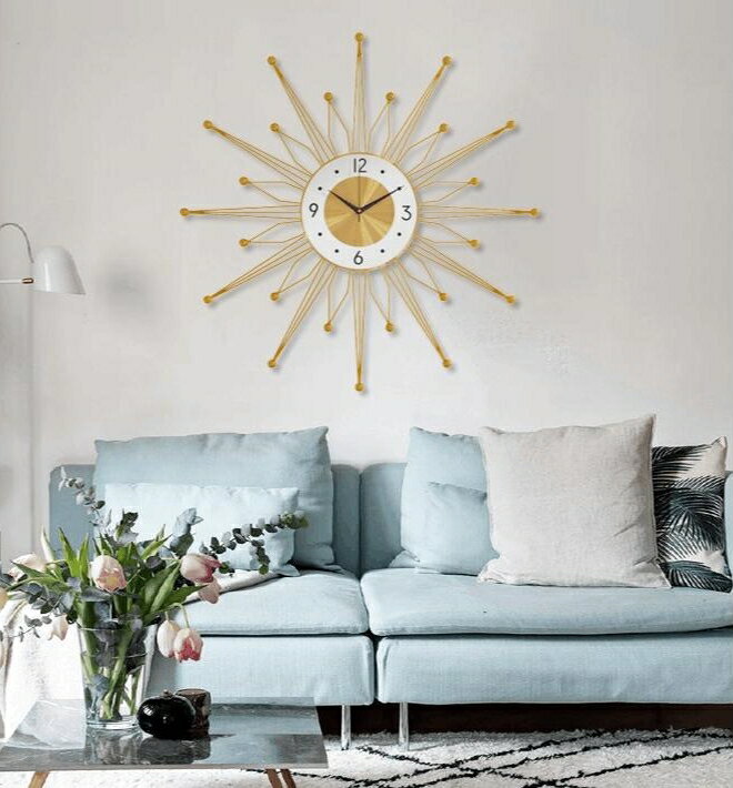 壁掛け時計 掛け時計 インテリア 掛時計 クロック 華やか 飾り物 おしゃれ 音がしない 北欧 おしゃれ 立派 家の装飾 現代的な壁時計 入学祝い 結婚祝い