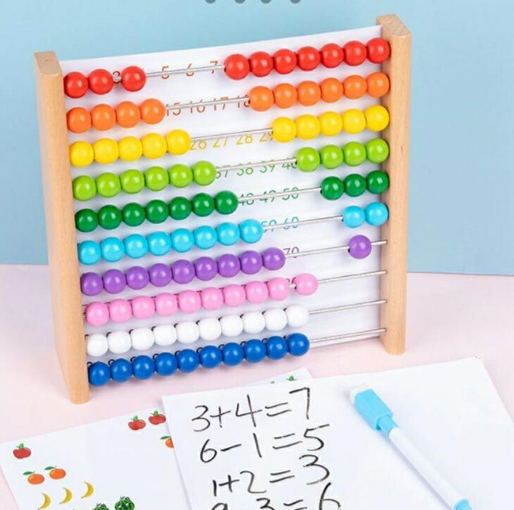 木のおもちゃ おもちゃ 3歳 5歳 百玉 そろばん 木製 バースデー 数 知育 知育玩具 オモチャ 4歳 算数 四歳 五歳 女の子 女 男の子 男 100玉そろばん 子ども こども 子供 小学生 クリスマス クリスマスプレゼント 誕生日プレゼント 2