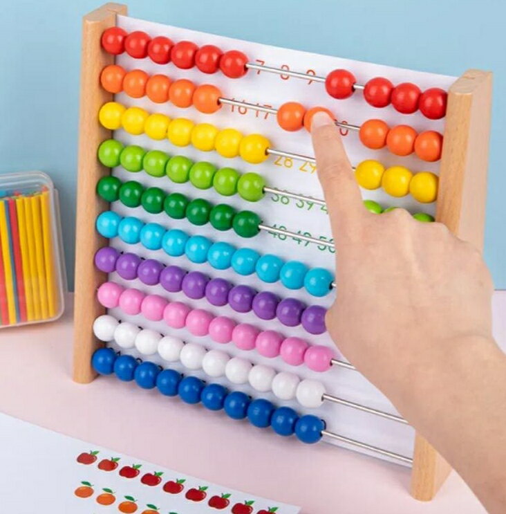 木のおもちゃ おもちゃ 3歳 5歳 百玉 そろばん 木製 バースデー 数 知育 知育玩具 オモチャ 4歳 算数 四歳 五歳 女の子 女 男の子 男 100玉そろばん 子ども こども 子供 小学生 クリスマス クリスマスプレゼント 誕生日プレゼント 3