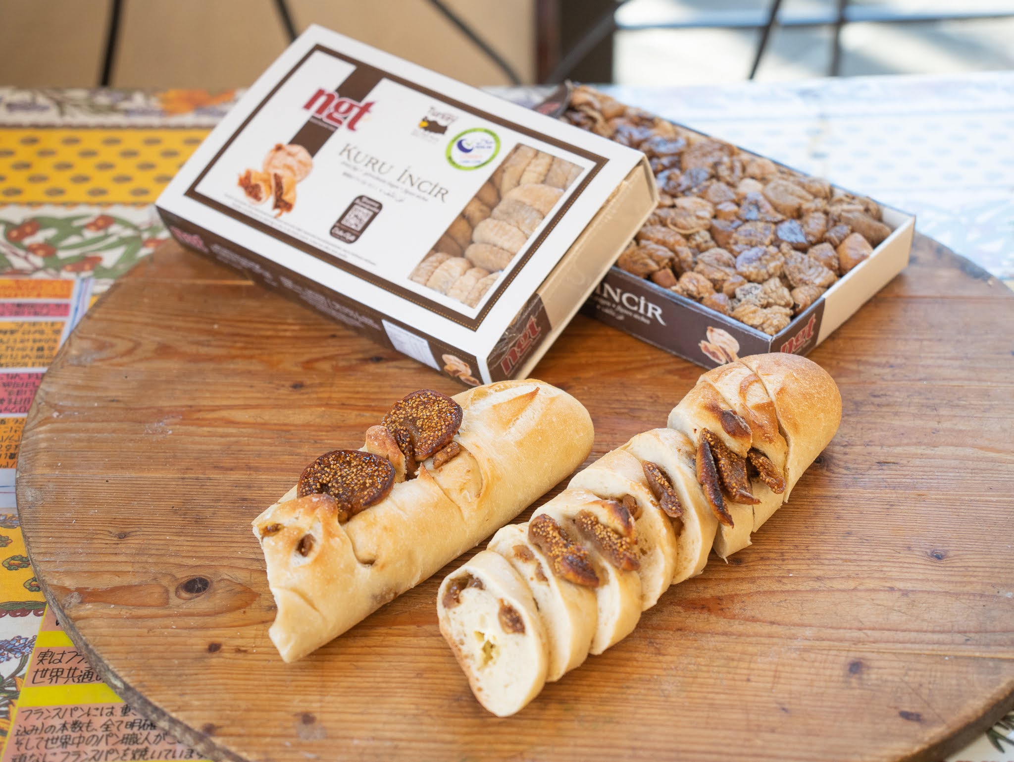 【エル・ブランコ・フィグ】パン いちじく イチジク フルーツ バケット バゲット クリームチーズ 手作り 朝食 昼食 夜食 間食 ブランチ 栃木 とちぎ 那須高原 パン香房 ベル・フルール ベルフルール ベル フルール パン ジョイアミーア belles fleurs