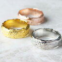 ハワイアン リング 指輪 6mm プルメリア スクロール メンズ レディース 女性 男性 ゴールド シルバー ピンクゴールド ハワイアンジュエリー 8号 11号...