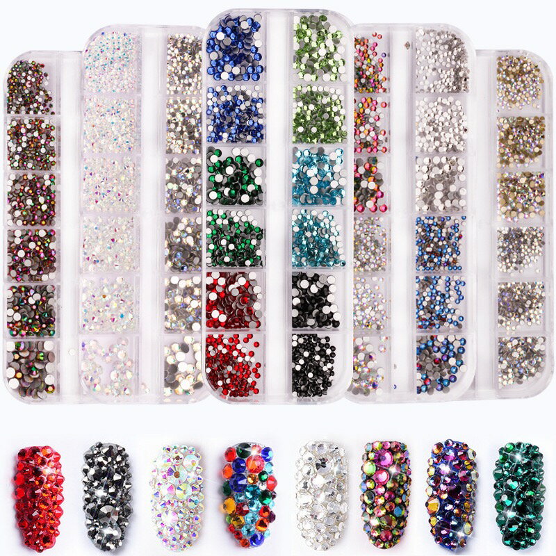 ネイルパーツ ラインストーン アクセサリーパーツ ハンドメイド 手芸 素材 約1440粒