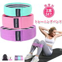 トレーニングバンド トレーニングチューブ 美尻 強度別 3本セット エクササイズバンド ゴムバンド ヒップアップ バンド トレーニング器具 筋トレ ヨガ 室内 ...