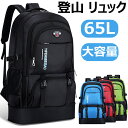 登山 リュック 登山 バッグ ザック 65L 大容量 軽量 バックパック リュックサック アウトドア バッグ 大容量 リュック 避難 自衛隊 トレッキング リュック 収納 対応 旅行 アウトドア サバゲー 多機能 キャンプ 花見 レッキング 防災 遠足 撥水 旅行 男女兼用 ハイキング