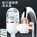 浄水器 蛇口直結型 蛇口 浄水器 活性炭 セラミック活性炭 除塩素 除雑菌 コンパクト キッチン 厨房 飲み物 飲水 健康 家庭用 小型 水道水 塩素除去 蛇口...