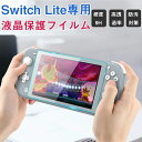 Nintendo Switch Lite 保護フィルム ガラスフィルム ニンテンドー スイッチ ライト 硬度9H 高透過率 指紋防止 飛散防止 撥水撥油 液晶保護 画面保護 スイッチ フィルム Lite 保護ガラスフィルム