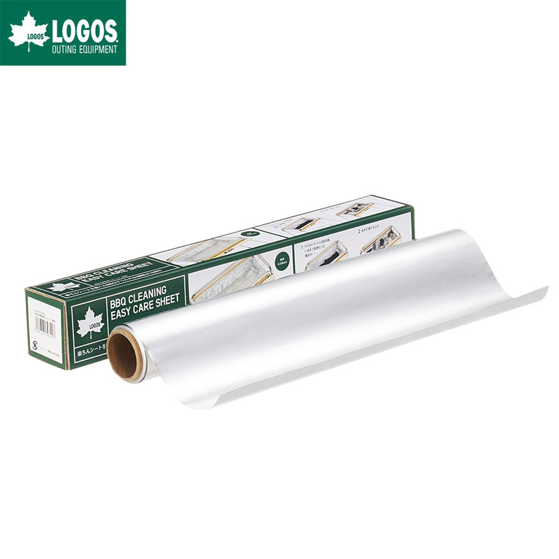 ＼在庫一掃SALE！6/14 迄／ LOGOS ロゴス バーベキュー BBQお掃除楽ちんシート 極厚のサムネイル