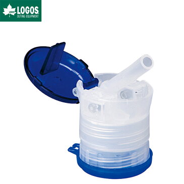 LOGOS ロゴス アウトドア ワンタッチボトルキャップオーバル ペットボトル用キャップ ストロー 500ml 350ml
