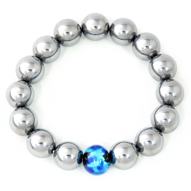 ブレスレット 約19cm パワーストーン テラヘルツ 12mm ビーズ 15玉 匠蛍玉 12mm 1玉 国産 日本製 オペロンゴム プレゼント ギフト tera...