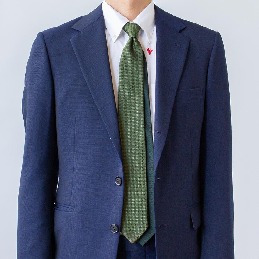 リバーシブルソリッドタイ GREEN