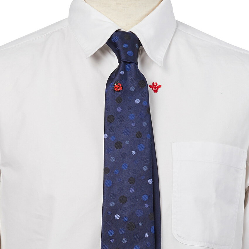Rakuten - てんとう虫ドットタイ NAVY
