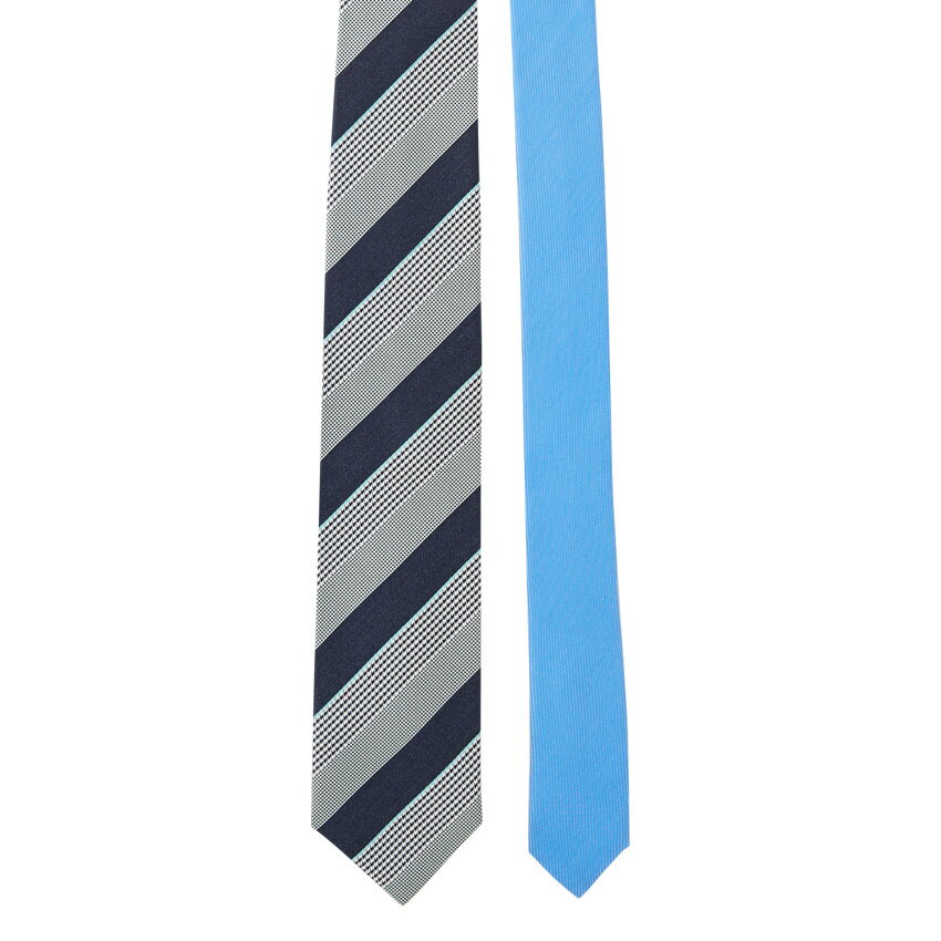 レジメン千鳥チップタイ-8 NAVY