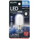 LDT1N-G-E12-G100 ELPA LED電球 E12 ナツメ形