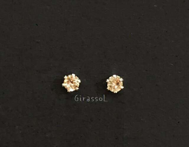 インペリアルトパーズRDCTSV925ピアス