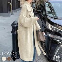 【22%OFF】ガウンコート レディース ロング コート アウター ロングコート きれいめ 大きいサイズ 秋 冬 50代 40代 60代 30代 20代 羽織り 上着 防寒 暖かい カジュアル 長袖 テーラードカラー おしゃれ 大人 ゆったり 着痩せ 体型カバー シンプル ウール オーバーサイズ