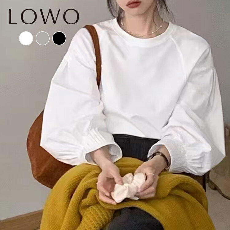 【1000円OFF】トップス レディース 1枚で決まる 長袖 ゆったり 着痩せ プルオーバー カットソー おしゃれ きれいめ 体型カバー かわいい 可愛い クル...