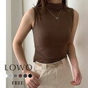 【20%OFF】【メール便送料無料】カットソー トップス レディース インナー ノースリーブ 1枚で決まる ゆったり 着痩せ プルオーバー おしゃれ きれいめ ...