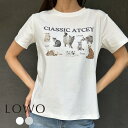 【26%OFF】Tシャツ レディース 半袖 カジュアル トップス カットソー 大きいサイズ ゆったり おしゃれ 薄手 1枚で決まる 着痩せ プルオーバー きれいめ 体型カバー かわいい 可愛い クルーネック 丸首 プリント シンプル 柔らかい 綿 コットン 綿混 アニマル 春 夏