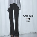 【22%OFF】パンツ レディース 大きいサイズ ゆったり きれいめ フレアパンツ ウエストゴム ゴム ハイウエスト ロング ボトムス 大人 カジュアル おしゃ...