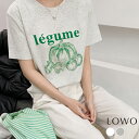 【33%OFF】Tシャツ レディース 半袖 トップス カットソー 1枚で決まる ゆったり 着痩せ プルオーバー おしゃれ きれいめ 体型カバー プリント かわいい 可愛い クルーネック 丸首 ミドル丈 柔らかい 薄手 大きいサイズ オーバーサイズ ブルーツ 春 夏 春夏