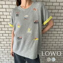 【62%OFF】Tシャツ レディース 半袖 カジュアル トップス カットソー 大きいサイズ ゆったり おしゃれ 薄手 1枚で決まる 着痩せ プルオーバー きれいめ 体型カバー かわいい 可愛い クルーネック 丸首 刺繍 シンプル バイカラー 柔らかい 春 夏 春夏