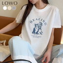 【28%OFF】Tシャツ レディース 半袖 カジュアル トップス カットソー 大きいサイズ ゆったり おしゃれ 薄手 1枚で決まる 着痩せ プルオーバー きれいめ 体型カバー かわいい 可愛い クルーネック 丸首 シアー 猫 プリント シンプル 柔らかい 綿 コットン 綿混 春 夏