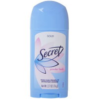 送料無料！ワキの匂いをシークレット【Secret】デオドラント制汗剤パウダーフレッシュ 76g
