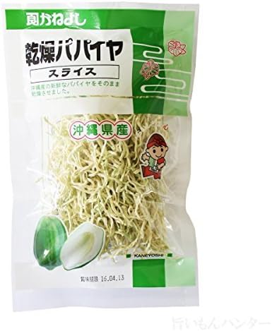 かねよし 乾燥パパイヤ 細切り沖縄産 ×5セット かねよし 乾燥パパイヤ 細切り沖縄産 ×5セット
