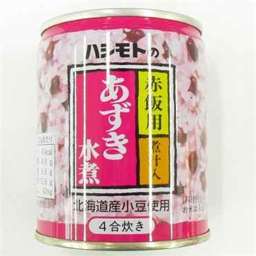 橋本フーズ あずき水煮 K-7号缶(230g) ×3缶