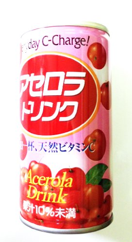 アセロラドリンク　果汁10％　190ml ×30缶