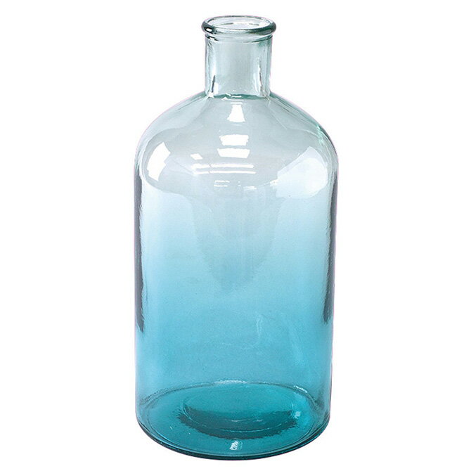 VALENCIA RECYCLE GLASS バレンシア リサイクルガラス TRECE SKY フラワーベース 花瓶 水差し ボトル ガラス瓶 西海岸 グラス ライト ポプリ アンティーク 【あす楽】