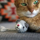 necono ネコノ ねずみのあみぐるみ キャットニップ入り 【ラッピング対応】 【メッセージカード対応】 猫 おもちゃ ぬいぐるみ ねずみ おしゃれ 猫用品 ...