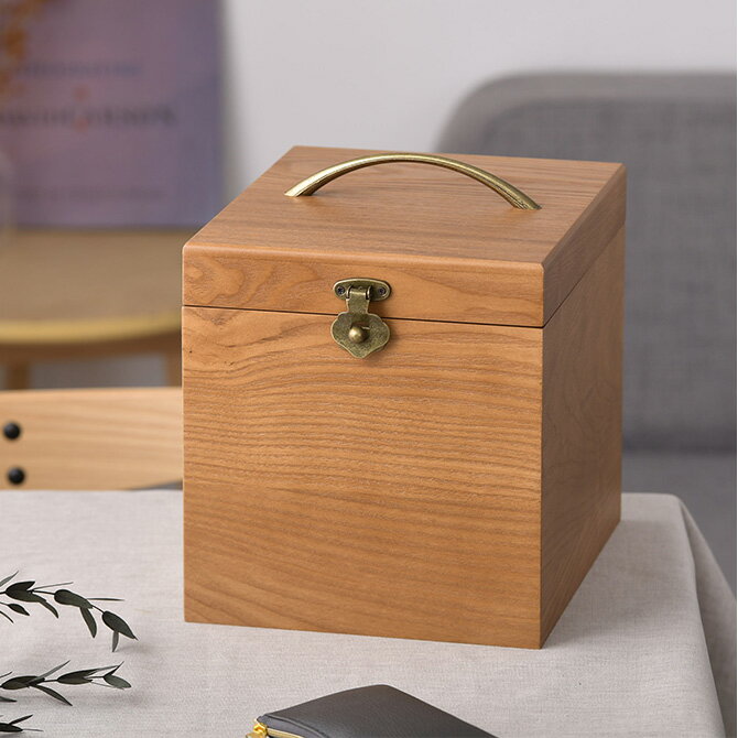 \ペット割で最大P5/ ナチュラルウッド 縦型 コスメボックス ロングミラー 【ラッピング対応】 【メッセージカード対応】 木製 メイクボックス コスメティック 鏡 北欧 ナチュラル おしゃれ シンプル 化粧品 収納