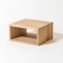 Oak Village オークヴィレッジ KOBAKO コバコ ハーフ 【メッセージカード対応】 無垢 木製 インテリア リビング 子供部屋 書斎 和室 スタッキング 重ねる カスタマイズ オープンラック ユニット家具 リビング収納 シェルフ 国産 日本産