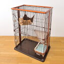猫 ケージ Bonbi ボンビアルコン ボンビ ウッドワンサークル キャット2段タイプ 【メッセージカード対応】 キャットケージ キャットサークル 猫用 ハウス...