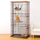 猫 ケージ Bonbi ボンビアルコン ボンビ ウッドワンサークル キャット3段タイプ 【メッセージカード対応】 キャットケージ キャットサークル 猫用 ハウス...