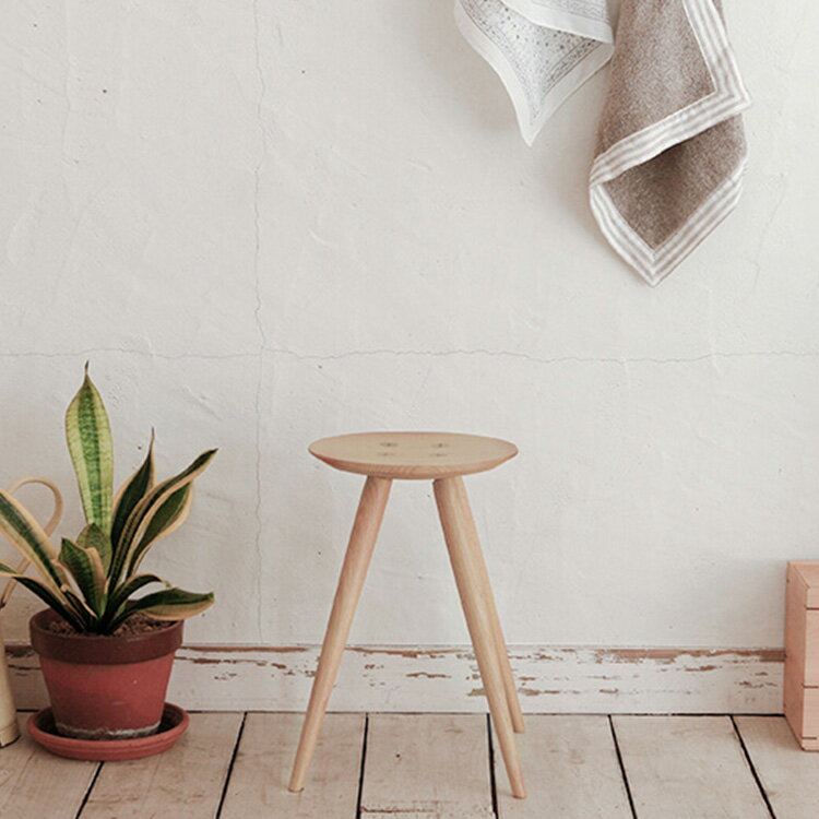 Oak Village オークヴィレッジ PICOスツール 【メッセージカード対応】 無垢 インテリア リビング 和室..