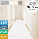 ペットマット 防水 dfang ディパン ペット専用防水クッションマット 折りたためる廊下タイプ 70×60cm 【メッセージカード対応】 犬用 マット 防水 ...