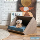 FrancePet フランスペット PE08 PETハウスステージイン 【メッセージカード対応】 犬用 猫用 ペット ハウス ベッド 木製 ペットハウス おしゃ...