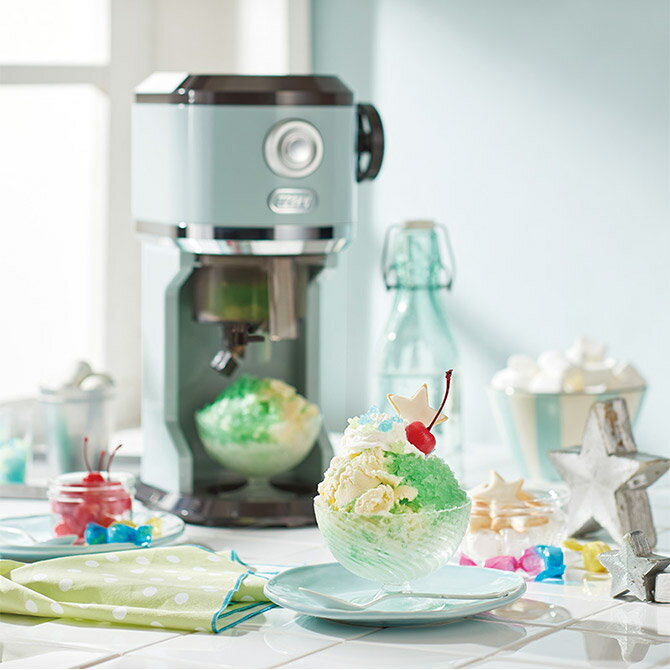 Toffy トフィー 電動ふわふわかき氷器 ペールアクア 【ラッピング対応】 【メッセージカード対応】 【クーポン対象外】 かき氷器 電動 ふわふわ おしゃれ かわいい 家庭用 かき氷機 製氷カップ付き 夏 おうち時間 ラドンナのサムネイル