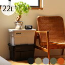 THOR ソー LARGE TOTES WITH LID 22L 【メッセージカード対応】 収納ボックス コンテナ おしゃれ プラスチック ユニセックス アウト...